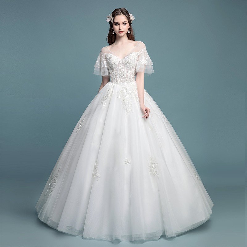 ウエディングドレス マタニティドレス 結婚式 ウェディングドレス 安い エンパイア お呼ばれ 二次会 11,807円