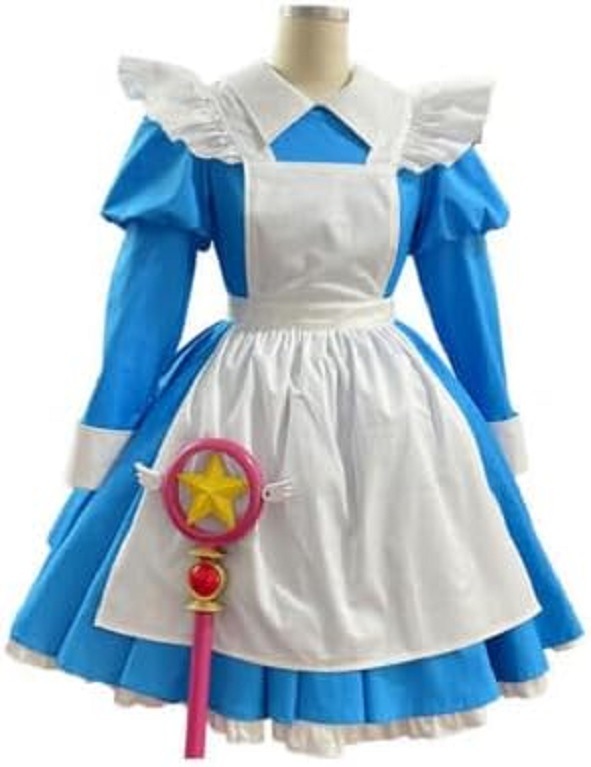 カードキャプターさくら 木之本桜 アリス コスプレ衣装 メイド服