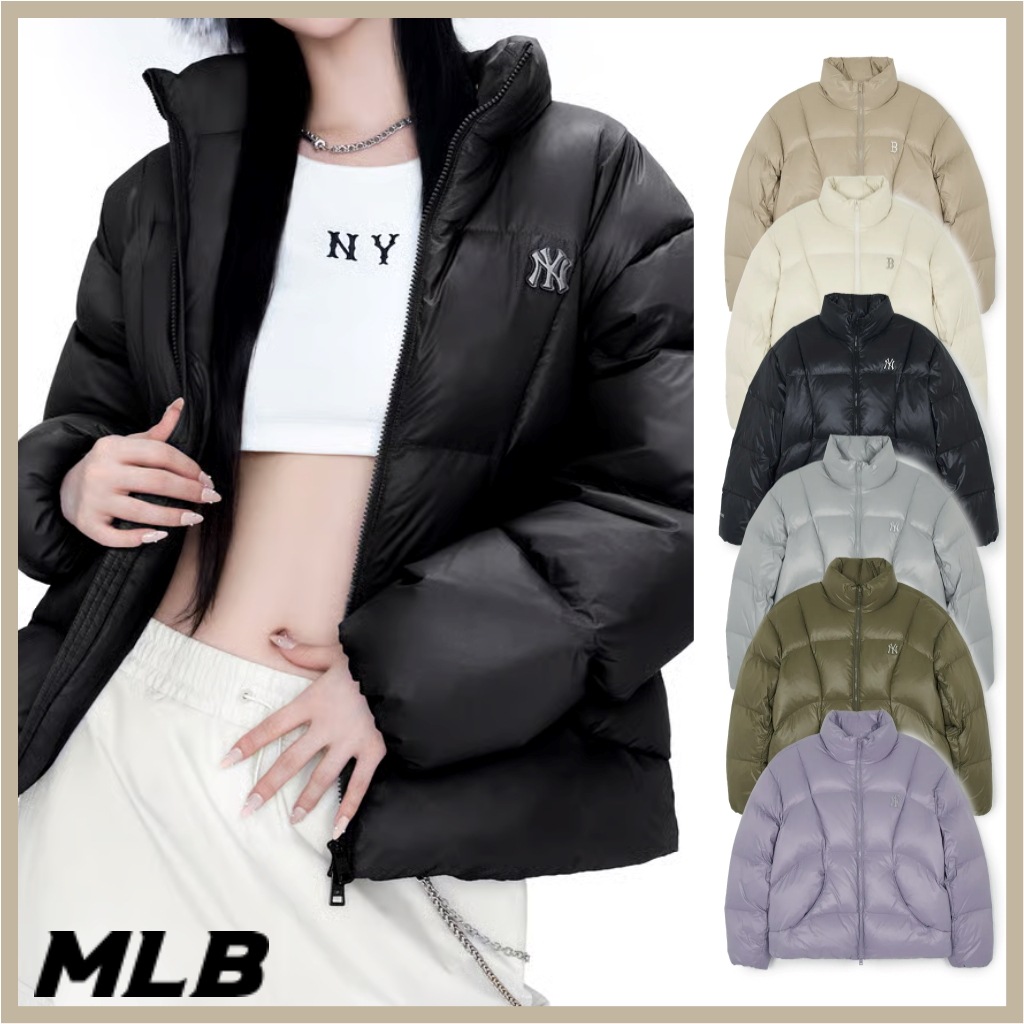 CURVE PADDING ロゴ ショート ポケット ファスナー 刺繍 ダウンジャケット・コート