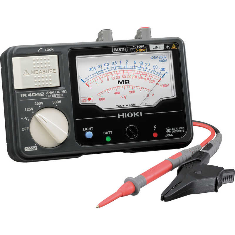 日置電機　HIOKI メグオームハイテスタ　IR4042-10