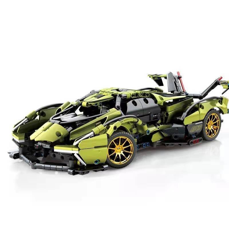 ブロック互換 レゴ 互換品 レゴランボルギーニ車 スーパー