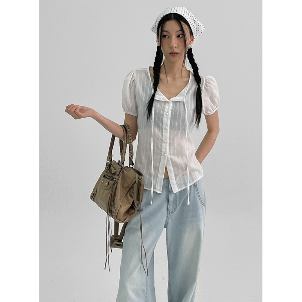 ブラックアップ フォアロン サマーストラップ ブラウス モデル名