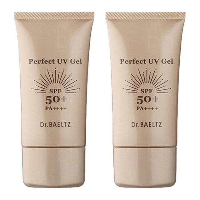 [国内正規品]パーフェクトＵＶジェル SPF50+　PA++++ 50g x 2 お得な2個セット 日焼け止め（顔）居座りシミ　紫外線　赤外線　UVカットミルキー　スキンケア　敏感肌