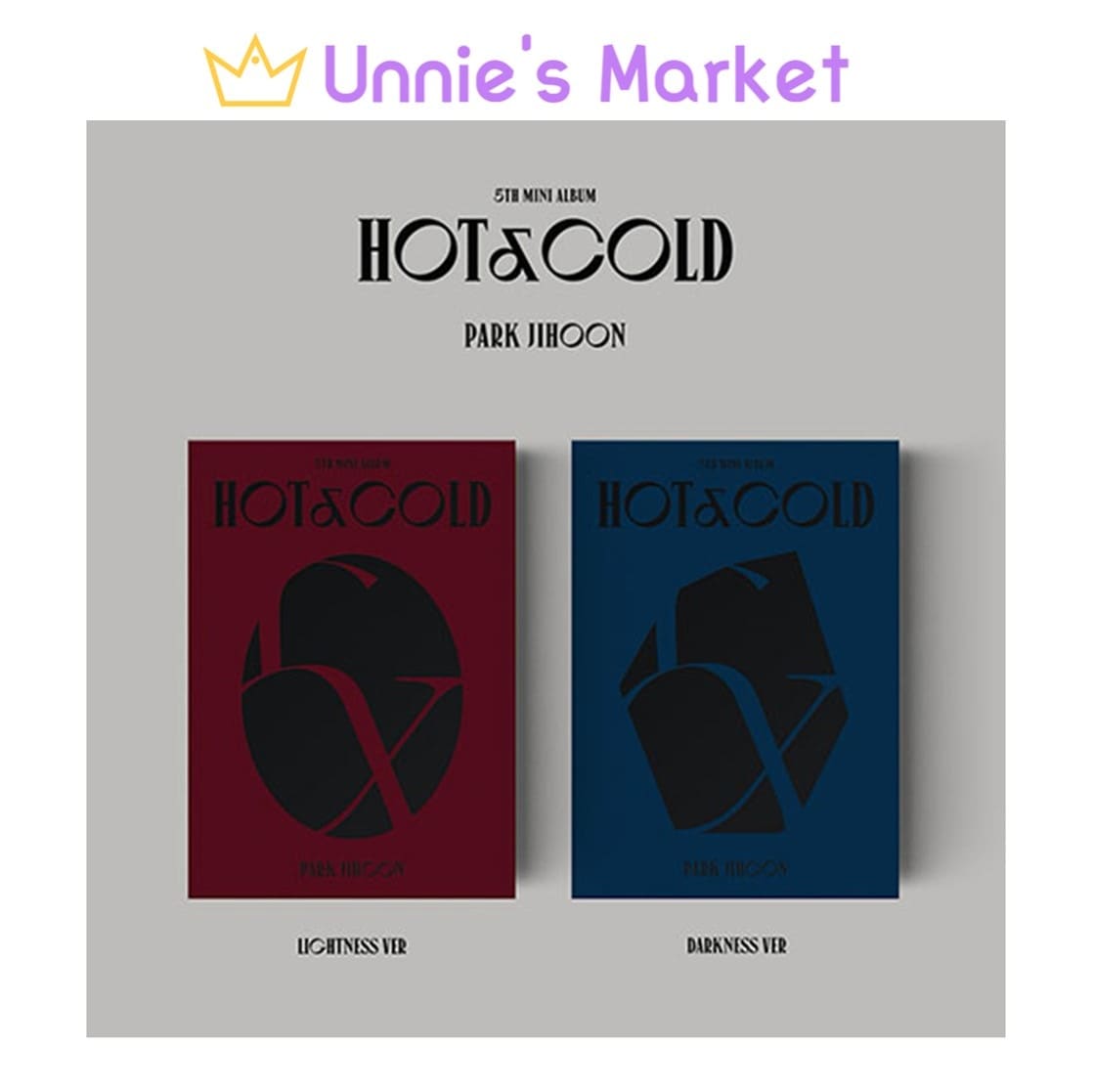 [SET] PARK JIHOON [HOT & COLD] 5th Mini Album