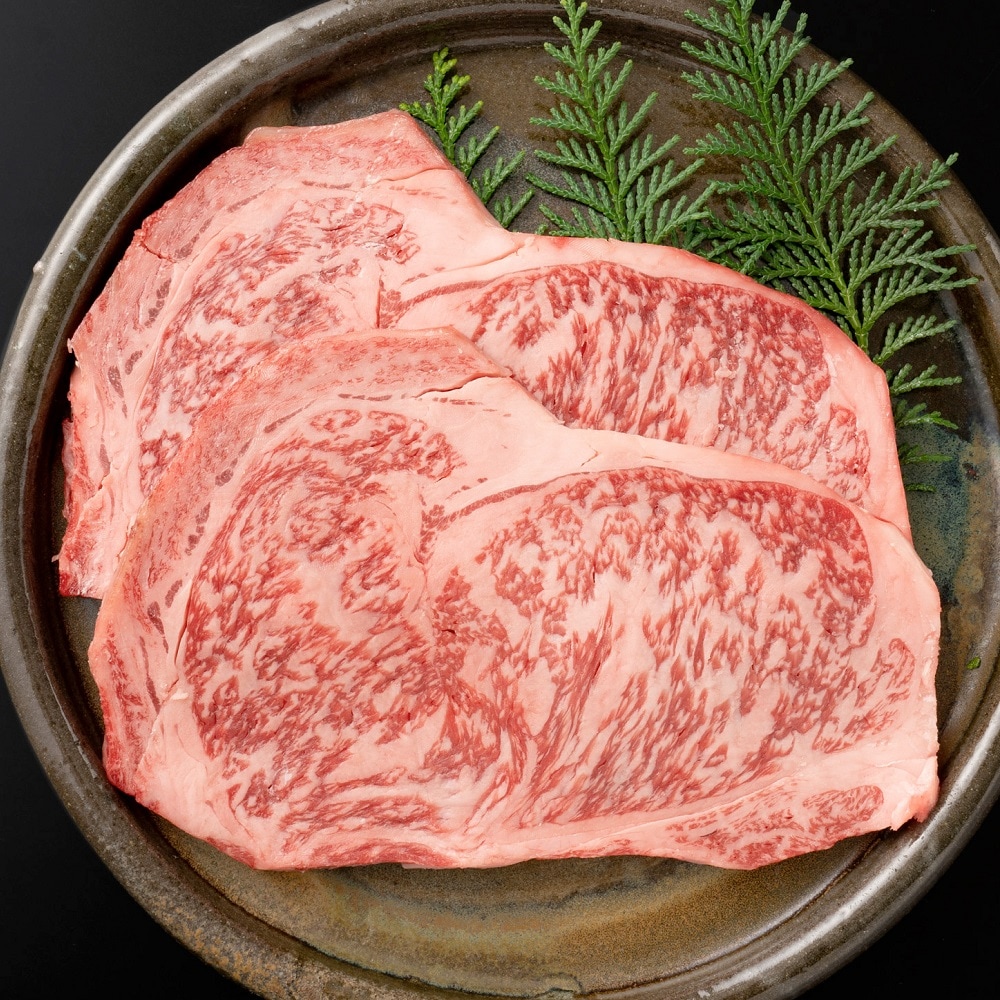 A4.A5等級 黒毛和牛ロースステーキ180gｘ2枚