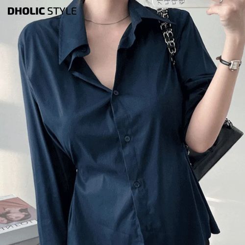 ハイネックパフブラウス・p642301