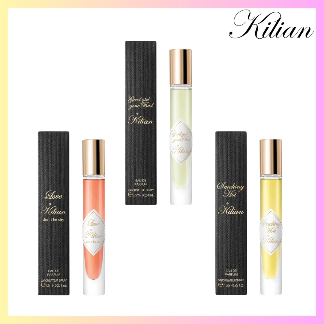 [KILIAN] The Narcotics/ The Smokes 7.5ml 4種 香水 + FREE OMAKE ミニ香水 香水 ミニサイズ アトマイザー 持ち運び 携帯用 コンパクト