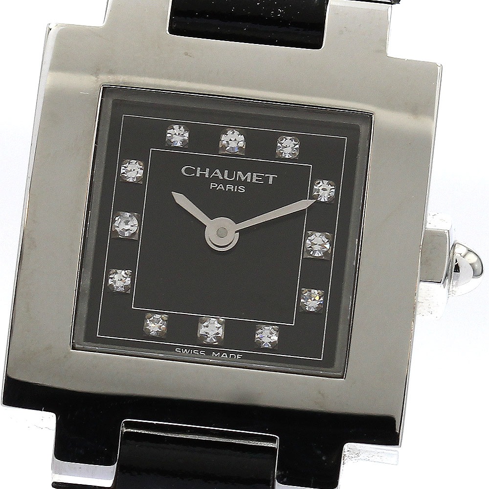 ショーメ Chaumet スティルドゥショーメ 12Pダイヤ クォーツ レディース _896872【中古】