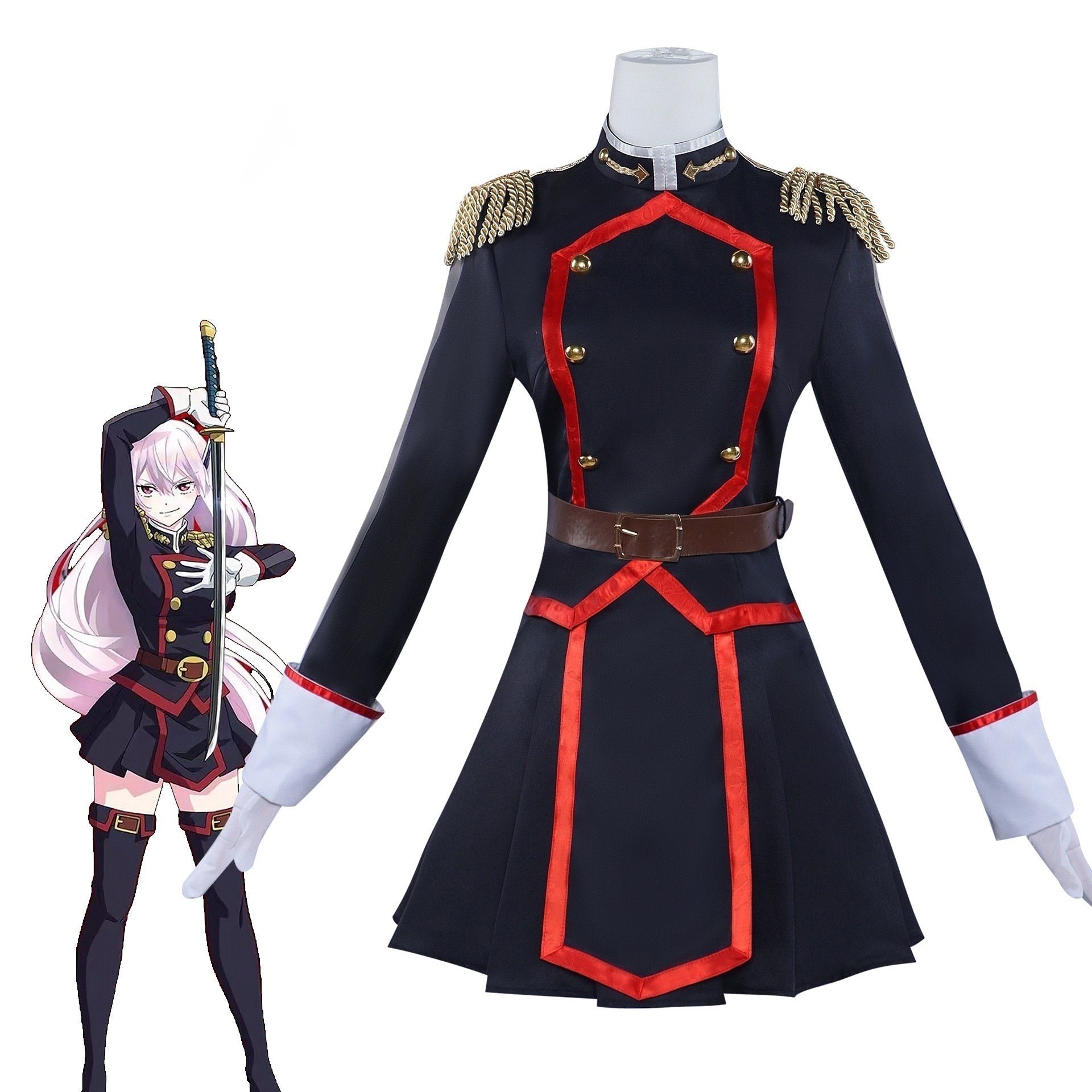 【即納&迅速な出荷】羽前京香服にじげんアニメ魔都精兵奴隷東日本万凛服女