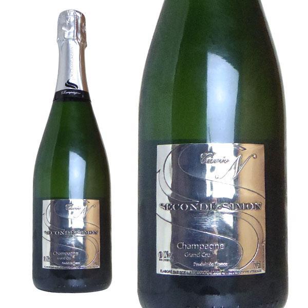 【新ラベル】J.L.スゴンド シモン シャンパーニュ グラン クリュ 特級 キュヴェ Ｎ ブリュット シルバーメタリックラベル シャンパーニュ