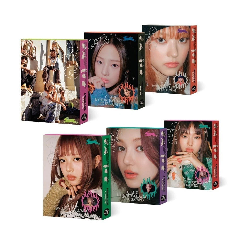 [MEGA] [6種セット] NewJeans 1st Single ’OMG’ Message Card Ver. チャート反映