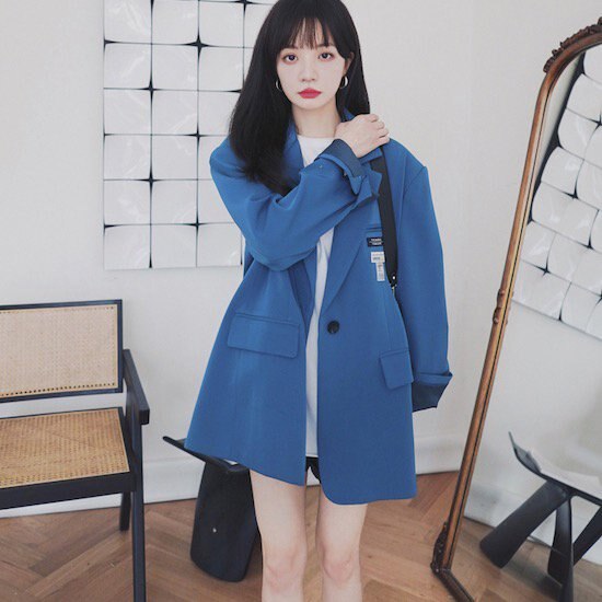 【取寄：納期2週間】テーラードジャケット レディース スーツジャケット ゆったり 長袖 秋春 秋服 秋物 カジュアルスーツ ライトアウター アウター 羽織り 着痩せ 体型カバー テーラードジャケット 6,783円