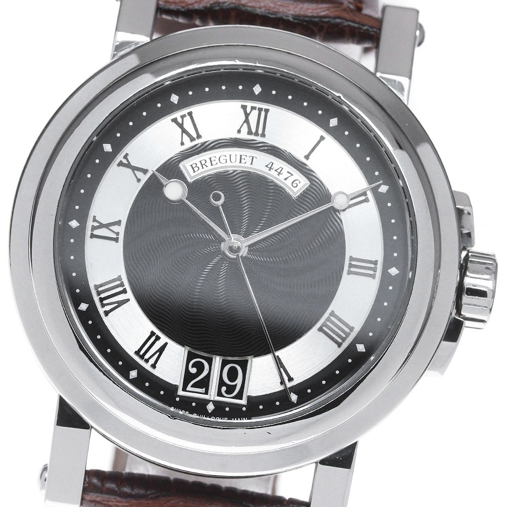 ブレゲ Breguet 5817 マリーン2 ラージデイト 自動巻き メンズ _837309【中古】
