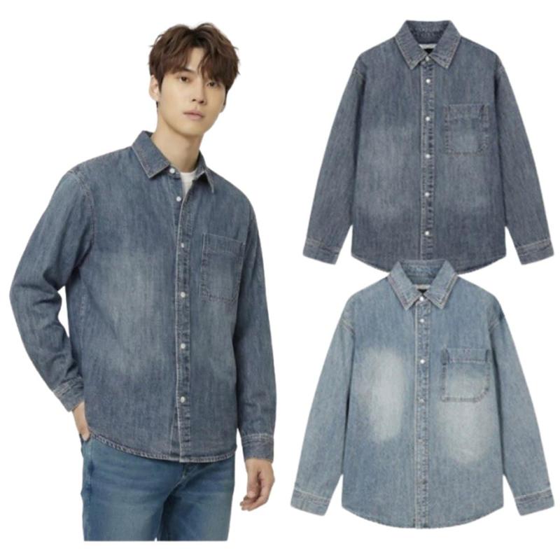 [モダプピョン]共用ルーズフィットデニムシャツ10560-020-211-10_BP