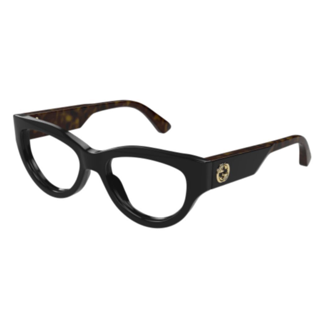 GG1665O-005 BLACK-HAVANA-TRANSPARENT 秋冬2024 サングラス・メガネ レディース ia 47,940円