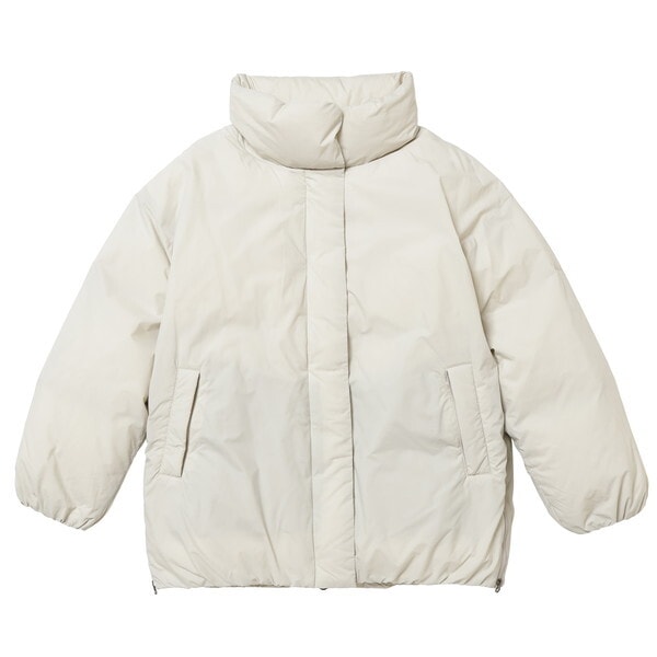 ナンガ スタンドカラー ダウンジャケット ウィメンズ STAND COLLAR DOWN JACKET W IVORY WL ND2442-1A602-B N0002349