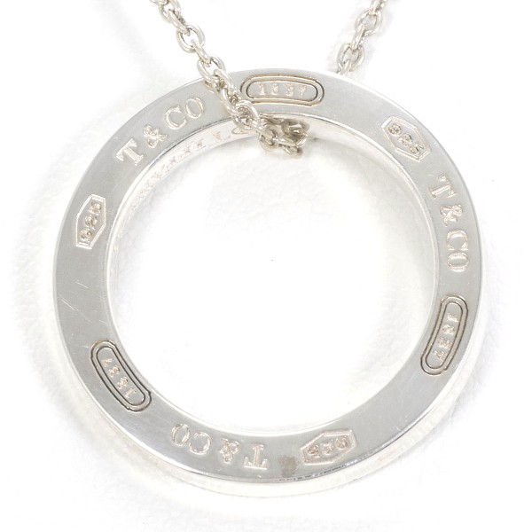 ティファニー 1837 サークル シルバー ネックレス 約40cm ジュエリー 中古