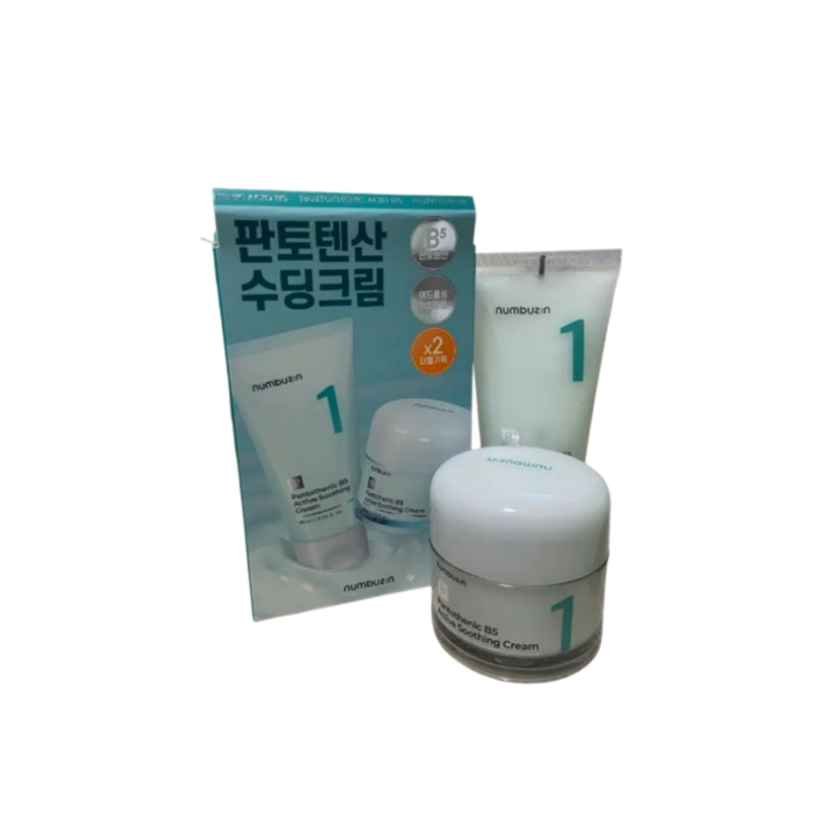 (1+1) [スージング]パントテン酸 アクティブ スージング クリーム 80ml+80ml ダブル 企画