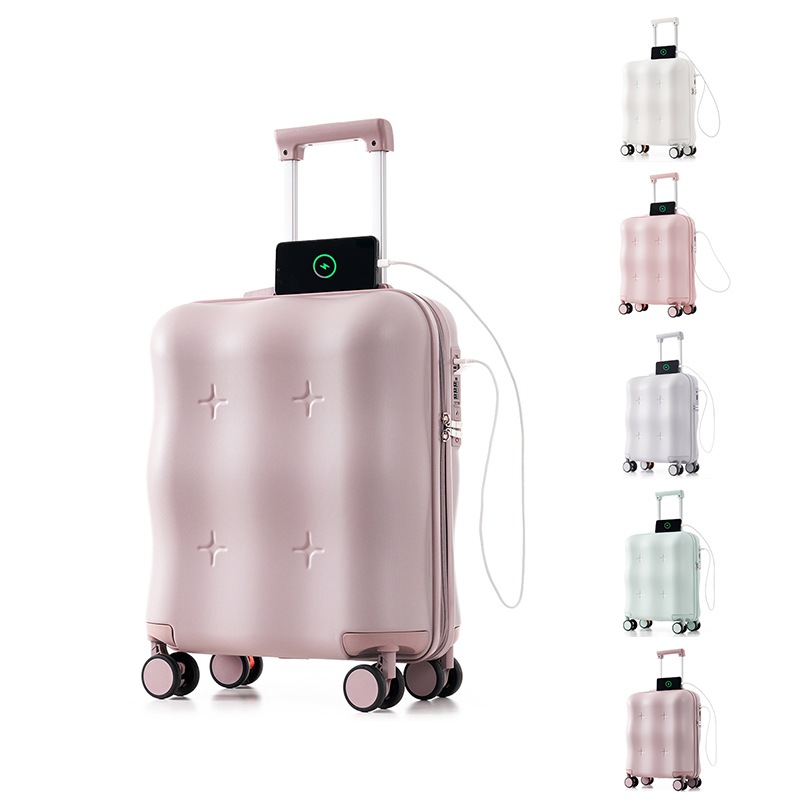 【国内即日発送】スーツケース キャリーバッグ キャリーケース Sサイズ 小型 超軽量 ファスナー式 TSAロック搭載 フック機能付き 360度回転 旅行 おしゃれ 人気色 5,916円