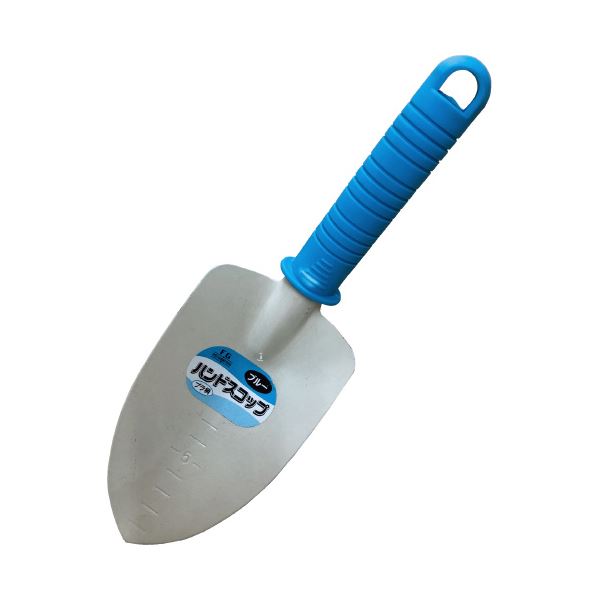 （まとめ）浅香工業 FG ハンドスコップ プラ柄 ブルー（x100セット）