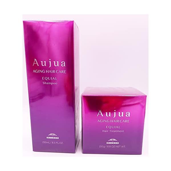 【セット品】ミルボン オージュア エクイアル シャンプーモイスト ＆ ヘアトリートメント 250ml milbon aujua LSC