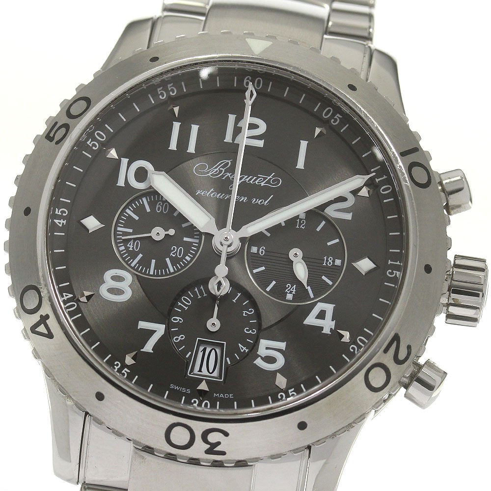 ブレゲ Breguet 3810ST/92/SZ9 トランスアトランティック タイプXXI クロノグラフ 自動巻き メンズ 良品 _838224【中古】 960,700円
