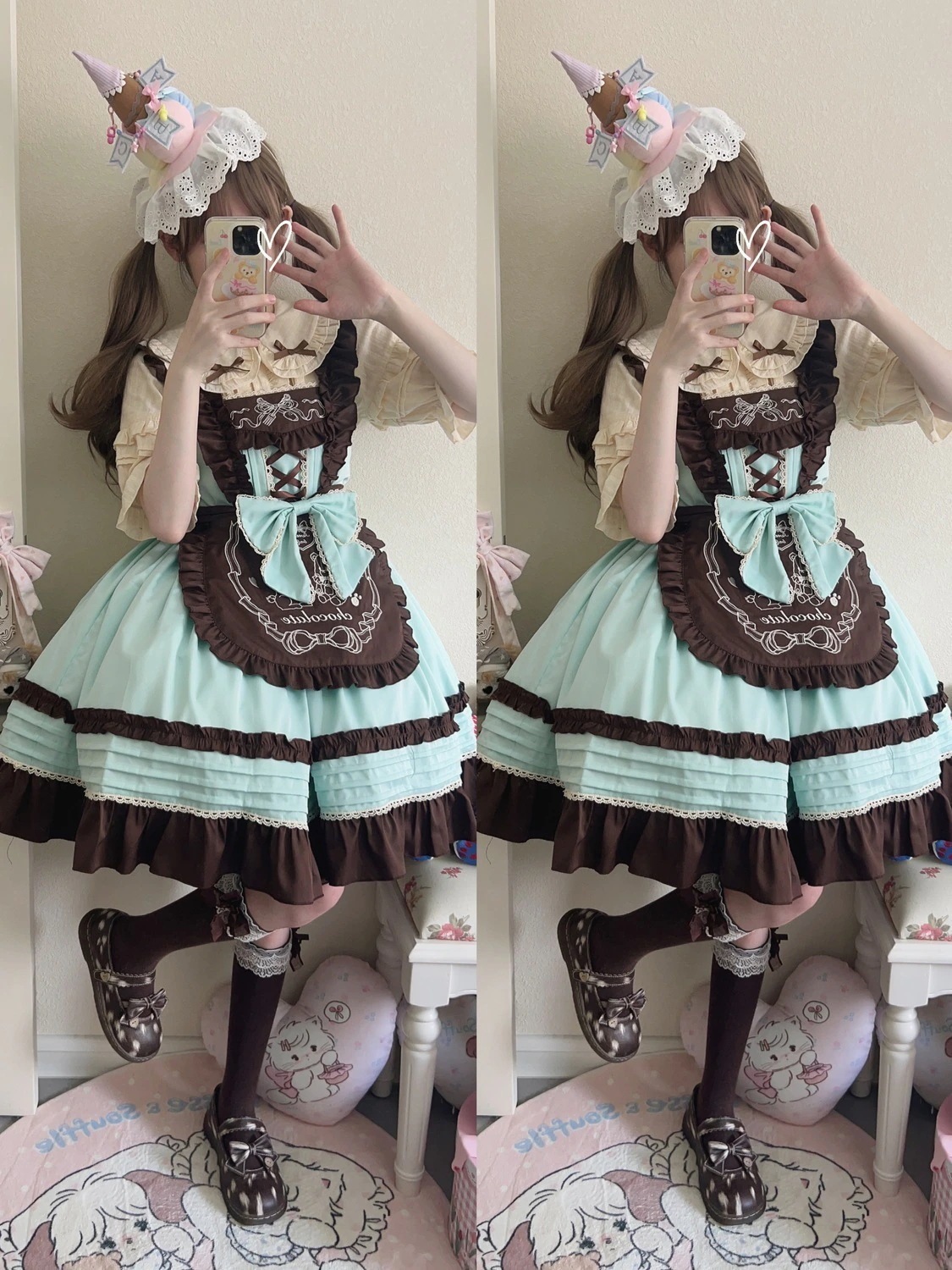ロリータドレス可愛いjskサスペンダードレス