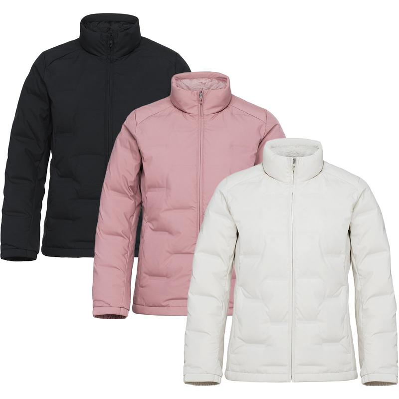 25年冬の新作 女性用軽量パディング シームレスウェルディングパターン ゼロスポット ダウンジャケット 1BYPAWU510