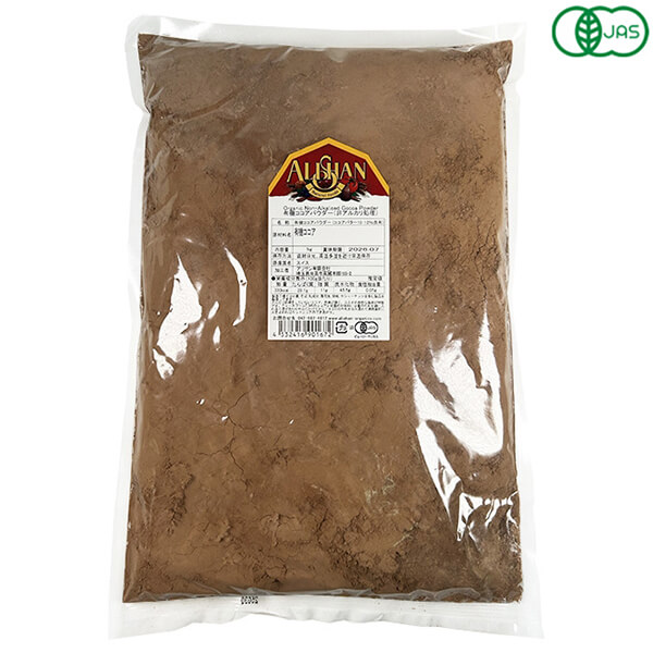 アリサン 有機ココアパウダー（非アルカリ処理） 1kg