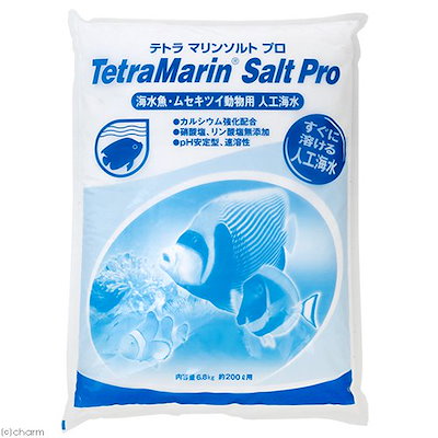 他サイト： 人工海水　テトラ　マリンソルトプロ　２００Ｌ用（袋入り）　６．８ｋｇ　お一人様３点限り　ＣＲＣ10―35―50―10―00の商品画像