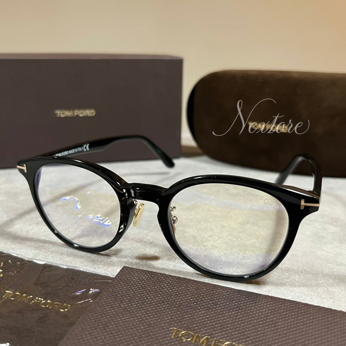 【正規品・新品】TOMFORD TF5779DB FT5779DB 001 イタリア製 サングラス メガネ 眼鏡 メンズ レディース トム フォード 伊達メガネ ビジネ