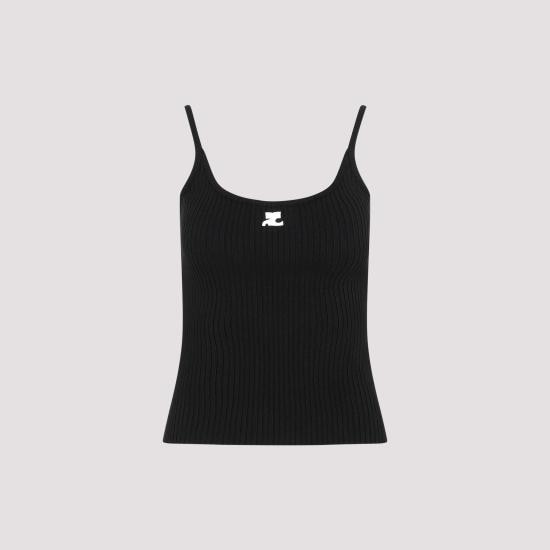 COURREGES Women Tops PERMDE012FI0001 9999 BLACK