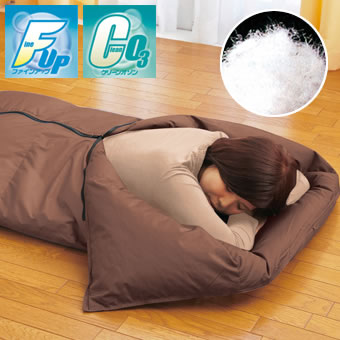 日本製羽毛寝袋