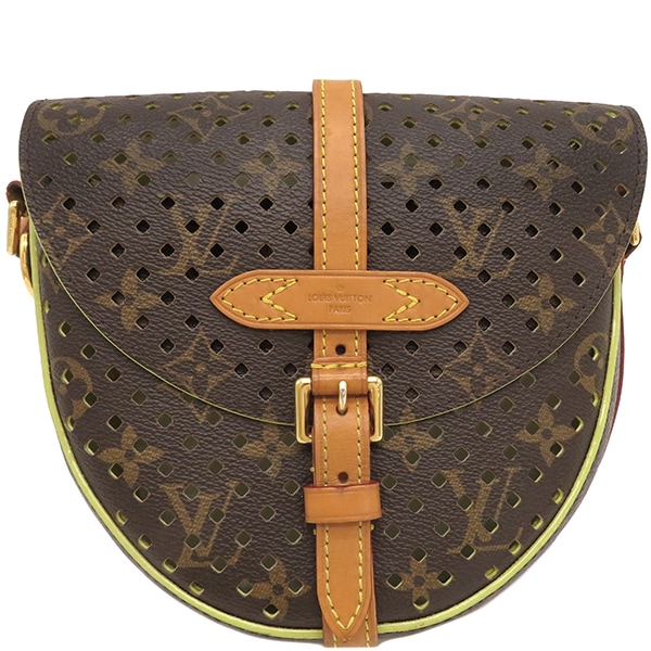ルイヴィトン LOUIS VUITTON ショルダーバッグ フロール シャンティ モノグラムペルフォレ モノグラム ゴールド金具 茶 M94086 AR4191【中古】 122,570円