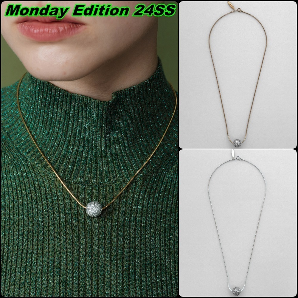 【Monday Edition】24SS SILVER BELLS NECKLACE