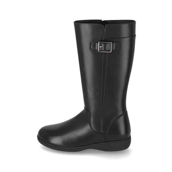 軽量天然皮革ファーハーフ女性ブーツ 2XWH10XW_GN