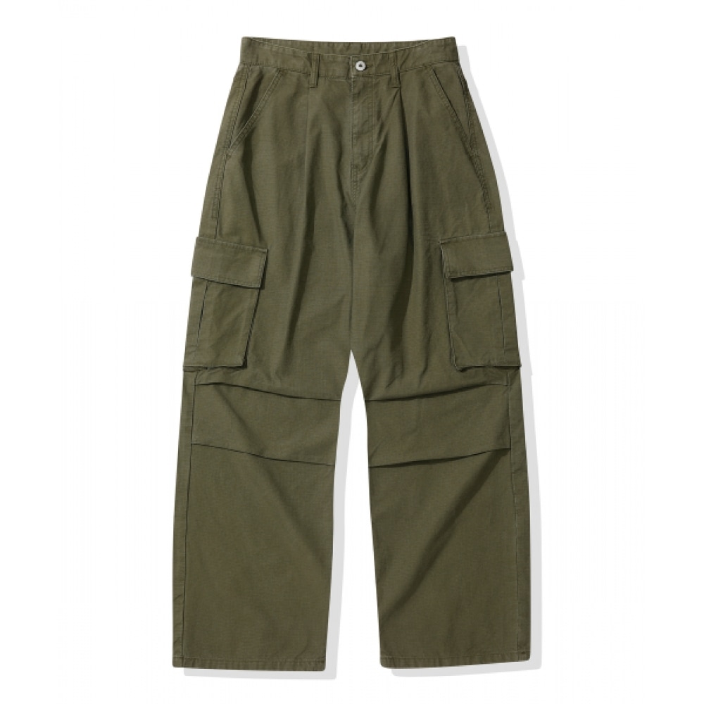 CODEGRAPHY ワイドカーゴパンツ_カーキ