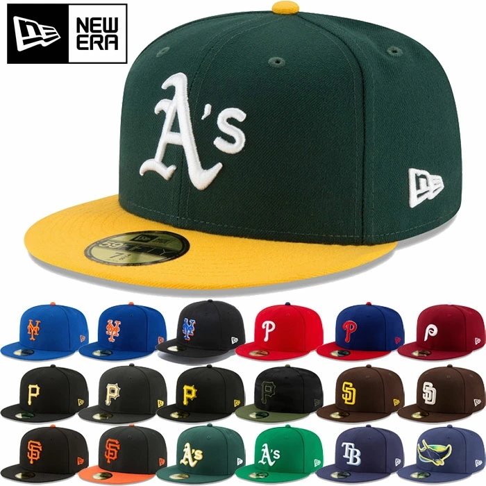 メンズ レディース 59FIFTY MLB 5950 帽子 ベースボールキャップ メジャーリーグ 大リーグ ストリート オンフィールド カジュアル