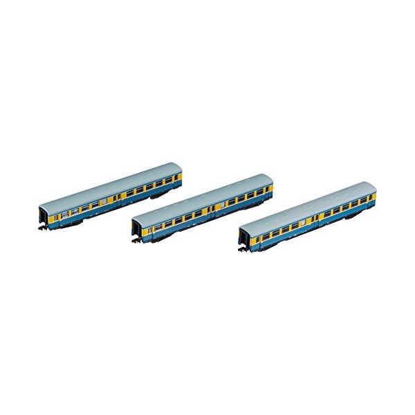 ARNOLD HN4182 3-Piece Set Set S-Bahn Leipzig the DR， Ep. IV Model Railway Blue/Yellow 並行輸入品