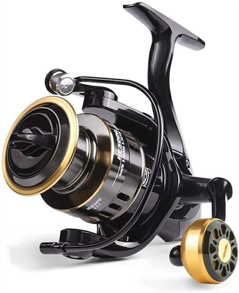 スピニングリール リール バス釣り ジギング 遠投リール 管釣り 堤防釣り 沖釣り 淡水海水釣り汎用 初心者最適 全金属12BB 5.2:1 耐衝撃 最大ドラグ力8kg 左右交換 1000~7000番