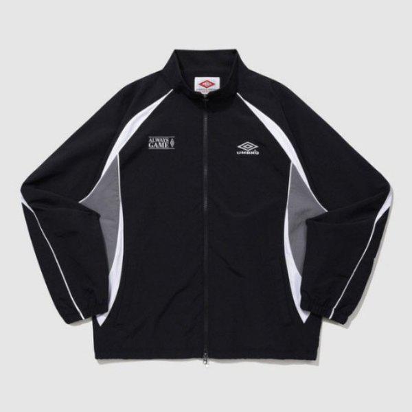 ウインドブレーカー JQS UQ121CJK22-BLK HBL スポーティ カジュアル スタンドネック ウインドブレーカージャケット / BLACK