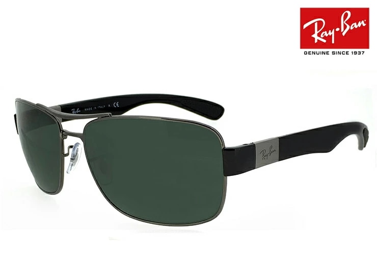 Ray-Ban サングラス RB3522 004/71 メンズ メタル コンビネーション 大きめ 00471