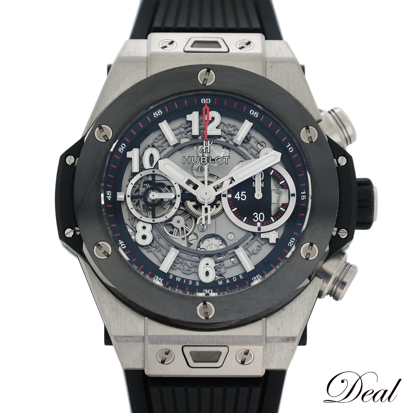 ウブロ ビッグバン ウニコ チタニウム セラミック 411.NM.1170.RX メンズ 腕時計