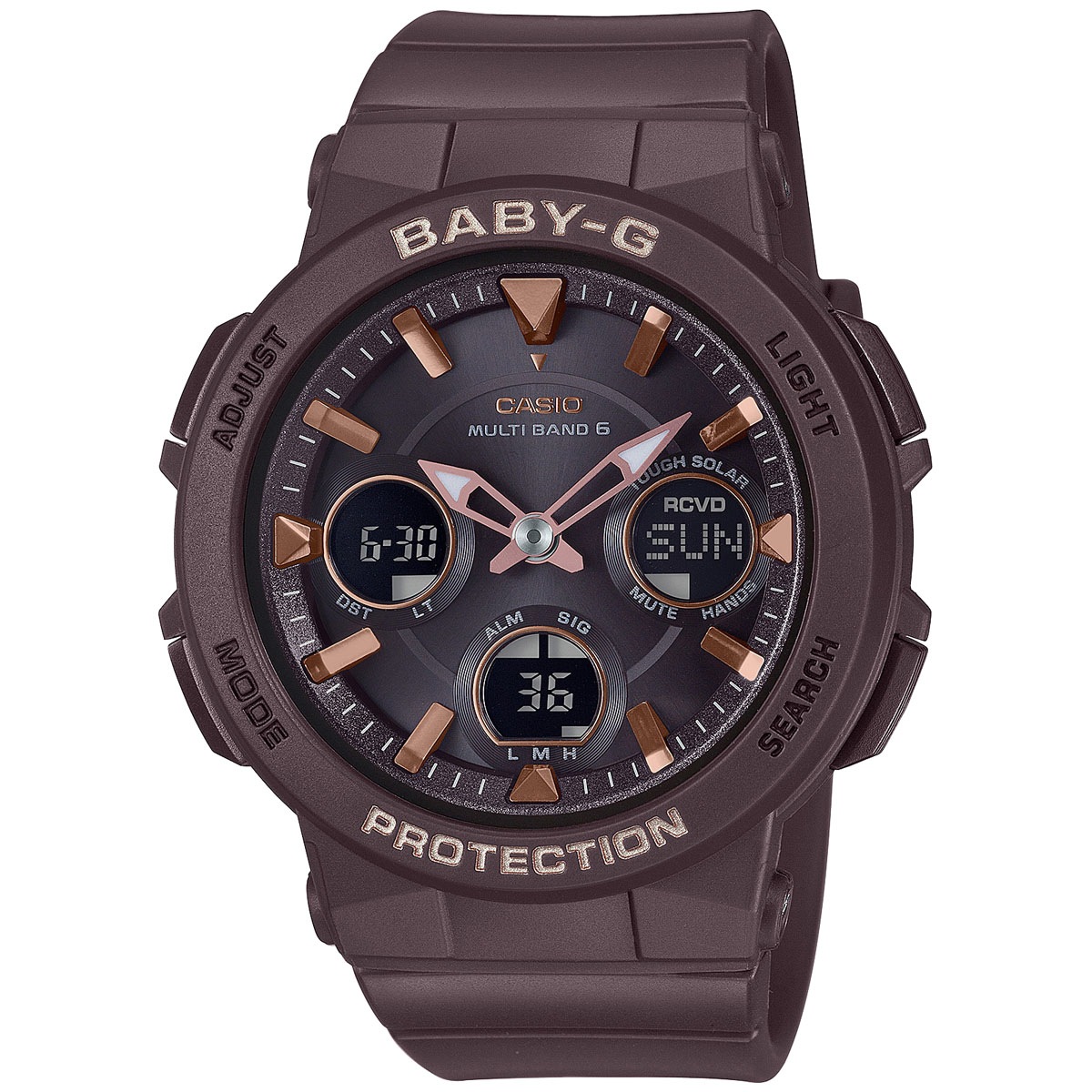 カシオ 【国内正規品】BABY-G ソーラー電波 レディースタイプ BGA-2510-5AJF