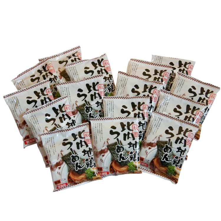 秋田比内地鶏らーめん醤油味 乾麺15食 離島は配送不可 6390472 お歳暮 お中元 お土産 ご進物 ギフト 贈り物に最適