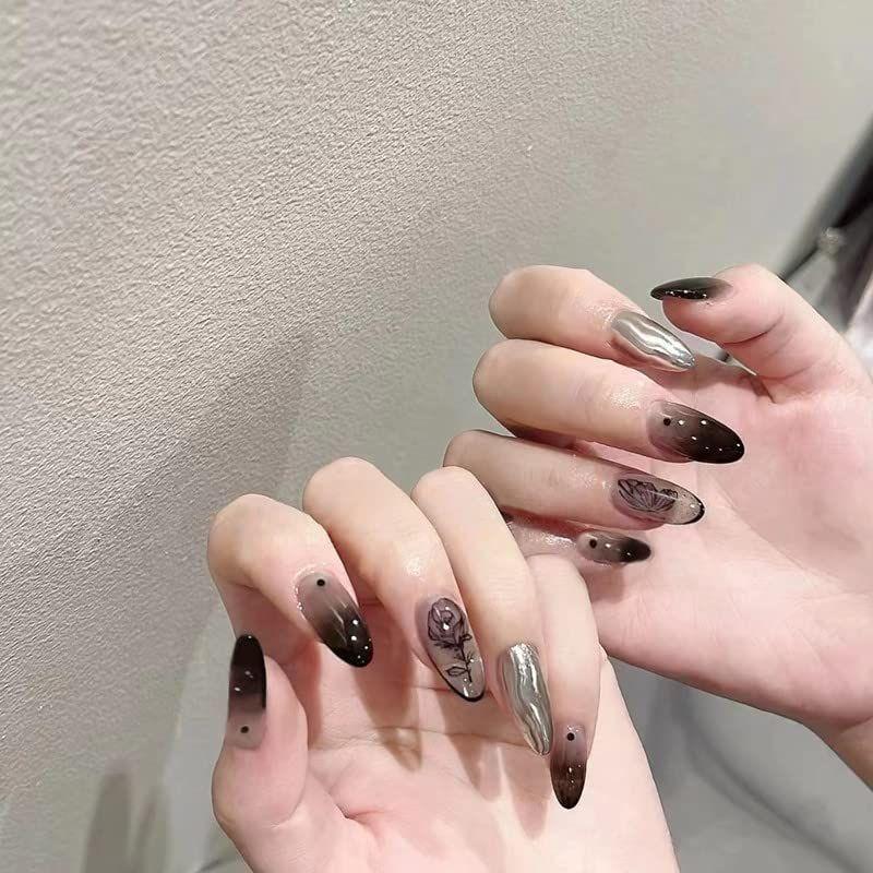 お急ぎ便A♥ネイルチップ 量産型 韓国 現品 ちゅるん オタク 黒 フレンチ お急ぎ便A♥ネイルチップ 量産型 韓国 現品 ちゅるん オタク 黒