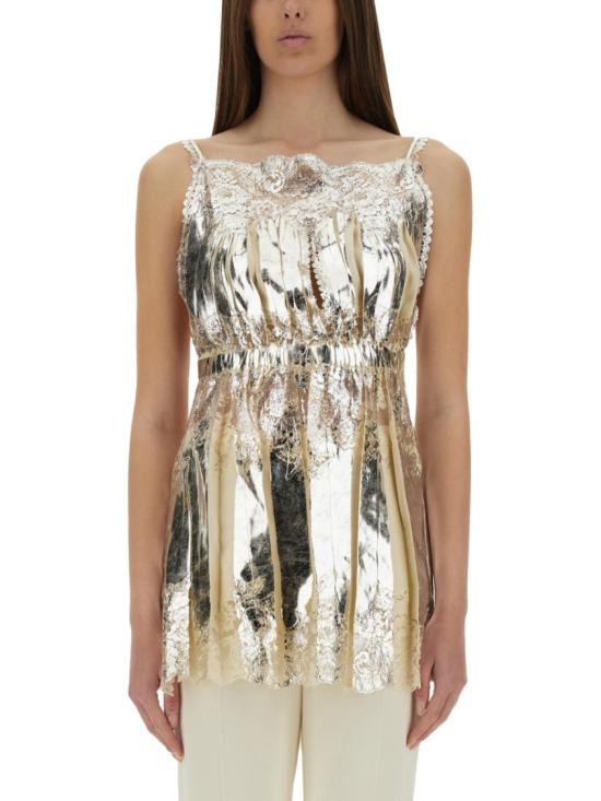 PACO RABANNE Women Tops 25ECTO077PO0336 P742 Neutrals