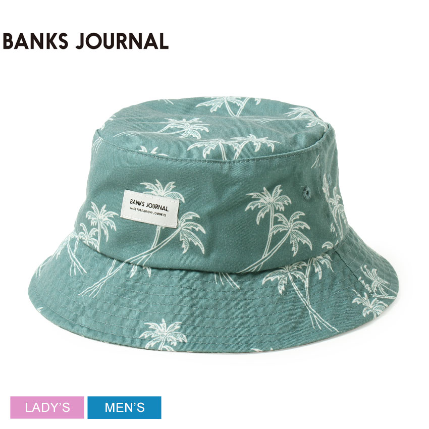 RETREAT BUCKET HAT HA0204 メンズ レディース ぼうし おしゃれ ブランド ハット バケハ シンプル ロゴ カジュアル アウトドア レジャー 総柄 ブルー
