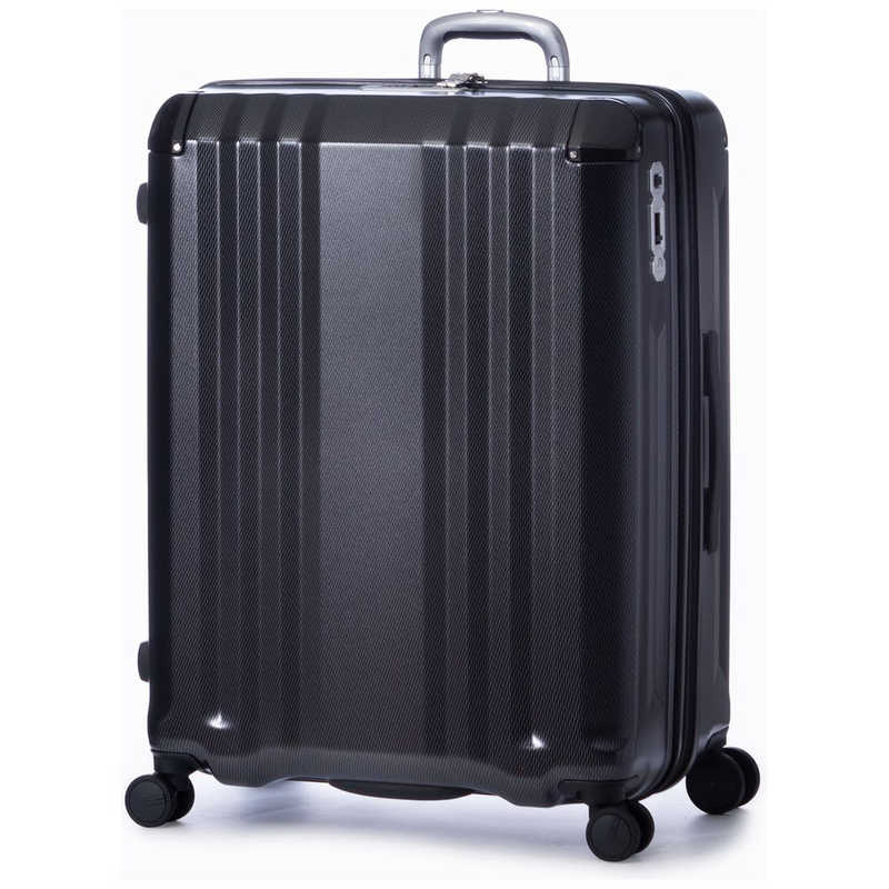 A.L.I　ハードキャリー デカかるEdge 拡張タイプ ウェーブブラック [TSAロック搭載 /102(拡張時120)L]　ALI-088-102