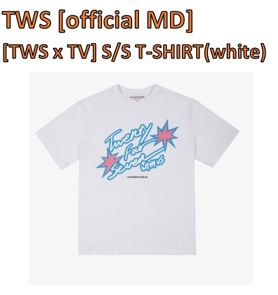 【2種選択】 TWS - [TWS x TV] SWEATSHIRT(black)